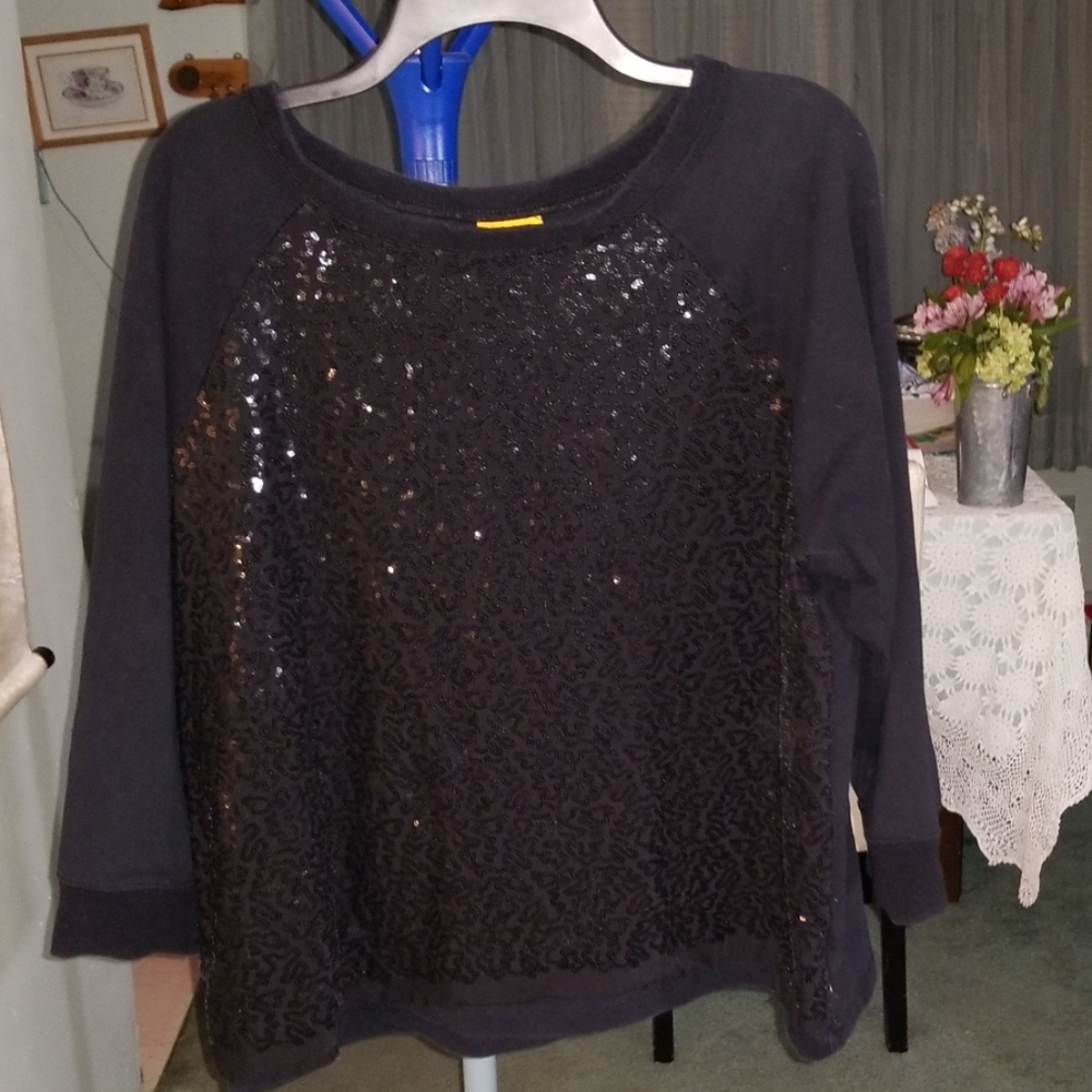 Ruby Rd. Shimmery sweatshirt